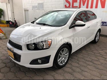 foto Chevrolet Sonic 4P LTZ TA A/AC. VE QC ABS BA F. NIEBLA RA-16 usado (2015) color Blanco precio $138,000