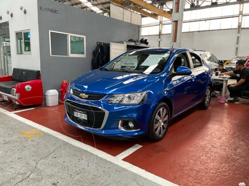 Foto Chevrolet Sonic Premier Aut usado (2017) color Azul Naval financiado en mensualidades(enganche $45,000 mensualidades desde $4,900)