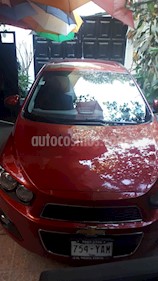 Chevrolet Sonic Paq C usado (2012) color Rojo Granada precio $115,000