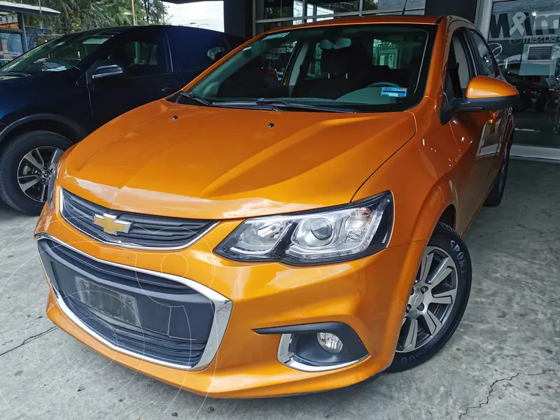 Foto Chevrolet Sonic Premier Aut usado (2017) color Naranja precio $225,000