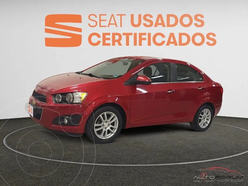 Foto Chevrolet Sonic LTZ 1.6L L4 115HP AT usado (2015) color Rojo precio $179,000