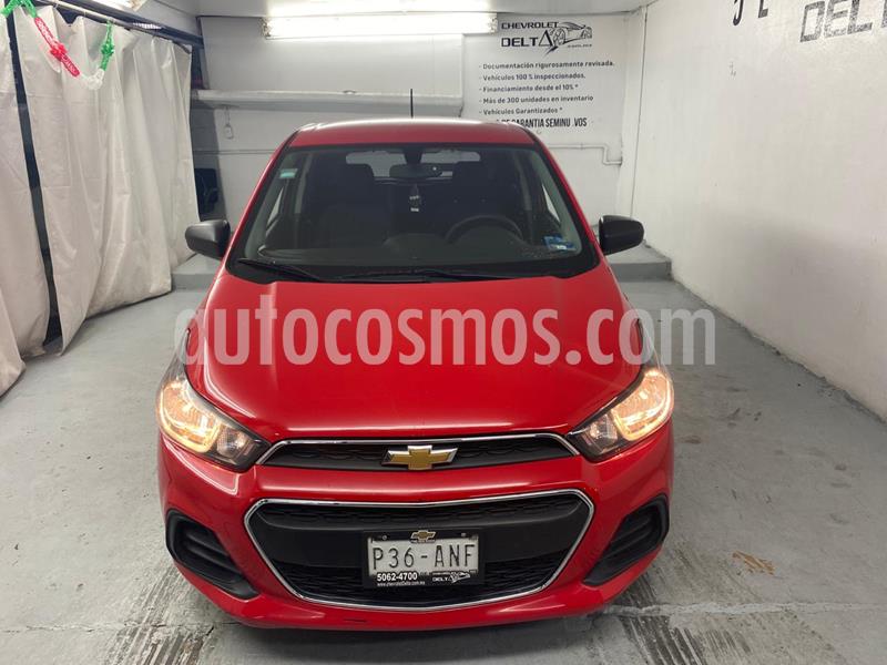 Chevrolet Spark LT usado (2017) color Rojo Flama precio $130,000