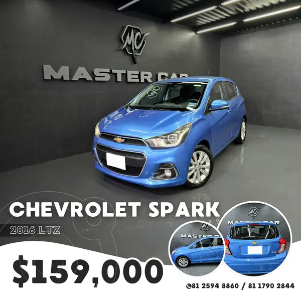 Foto Chevrolet Spark LTZ usado (2016) color Azul precio $159,000