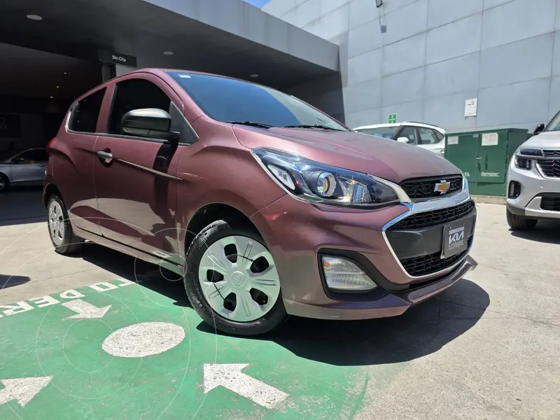 Foto Chevrolet Spark LT usado (2021) color violeta oscuro financiado en mensualidades(enganche $50,160 mensualidades desde $5,772)