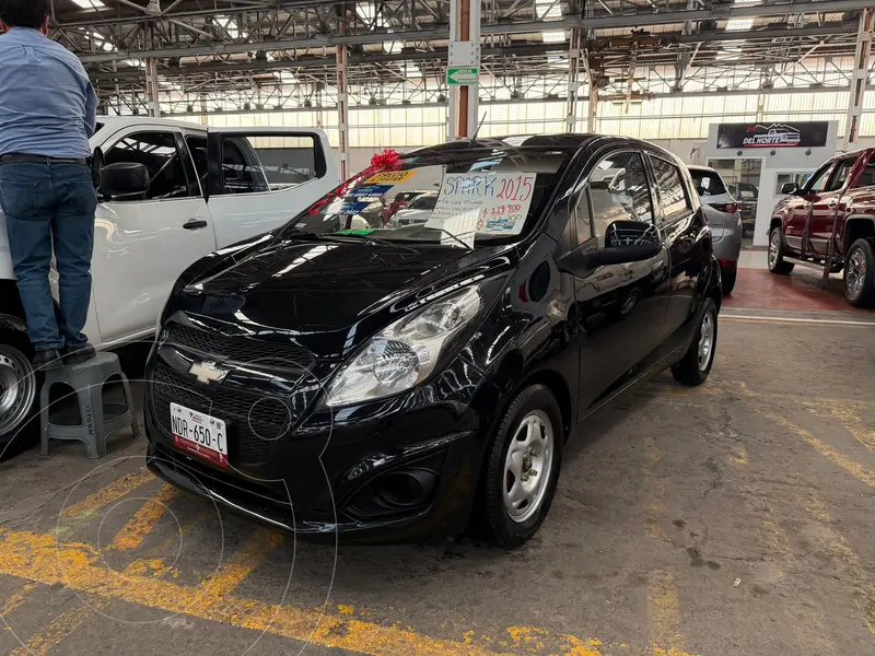 Foto Chevrolet Spark Active usado (2015) color Negro financiado en mensualidades(enganche $30,000 mensualidades desde $2,700)