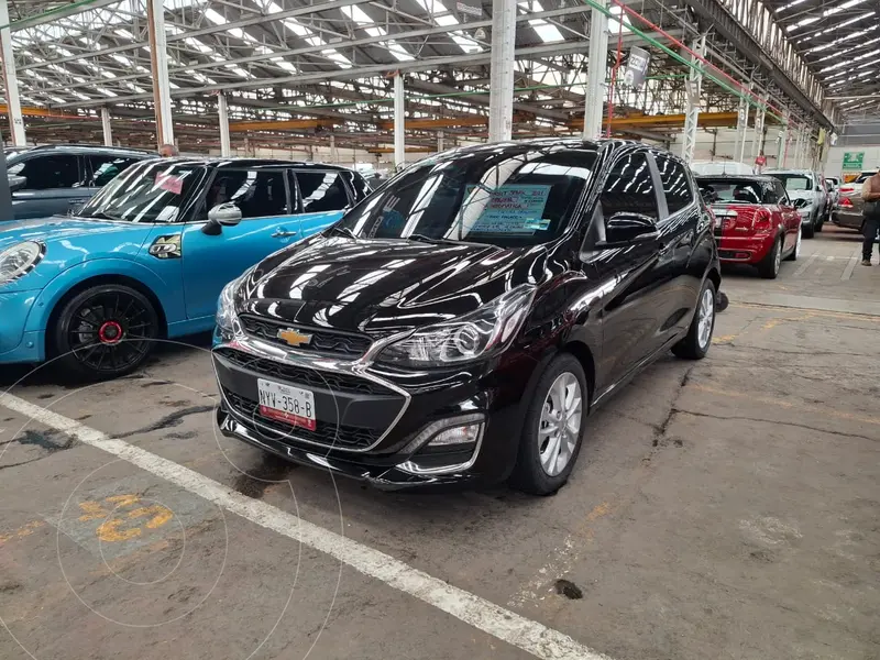 Foto Chevrolet Spark LT usado (2021) color Negro financiado en mensualidades(enganche $72,700 mensualidades desde $5,250)