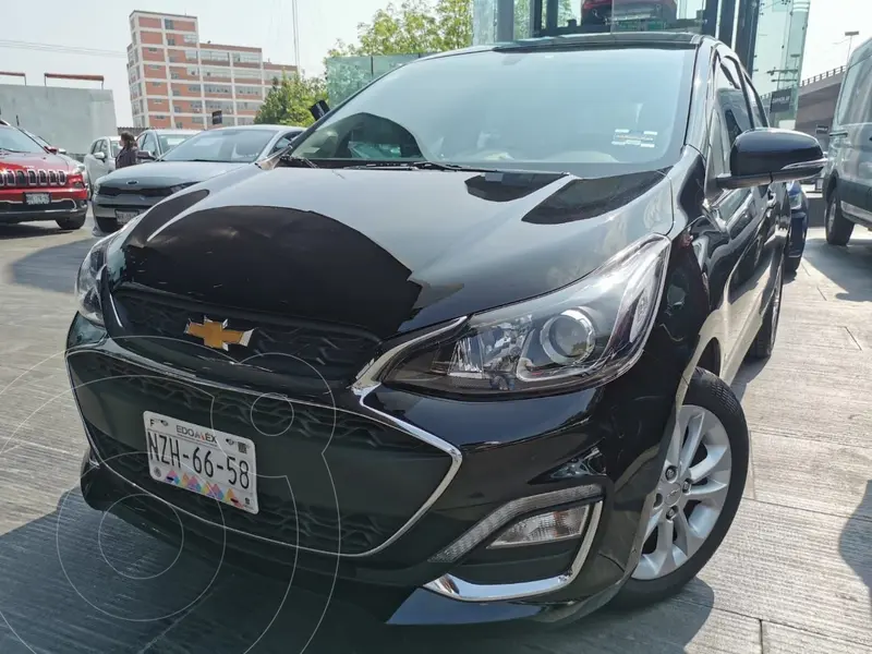 Foto Chevrolet Spark Active usado (2021) color Negro financiado en mensualidades(enganche $67,500 mensualidades desde $6,730)