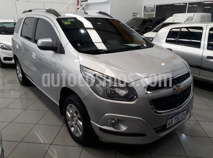 Chevrolet Spin LTZ 1.8 5 Pas usado (2017) color Plata precio $948.900