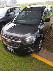 Foto venta Auto usado Chevrolet Spin LTZ 1.8 5 Pas (2016) color Gris precio $335.000