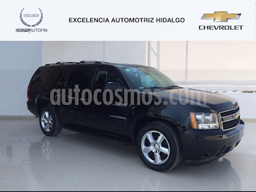 Foto venta Auto usado Chevrolet Suburban LT Piel Banca (2014) color Negro precio $370,000