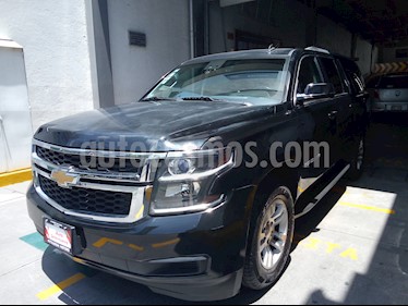 Foto venta Auto usado Chevrolet Suburban LT Piel (2016) color Negro precio $599,000