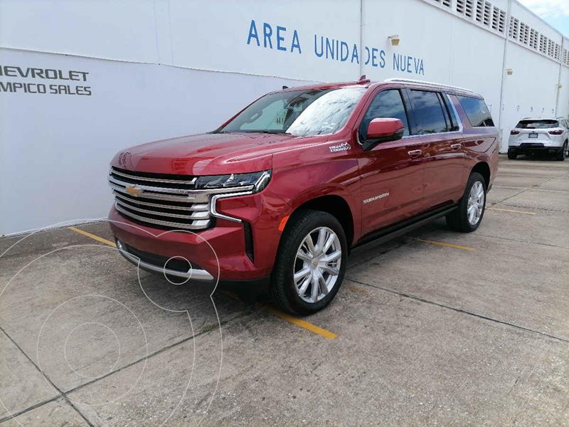 Foto Chevrolet Suburban High Country nuevo color Rojo precio $1,728,100