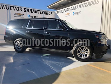 Chevrolet Suburban LT Piel Banca usado (2015) color Negro precio $560,000