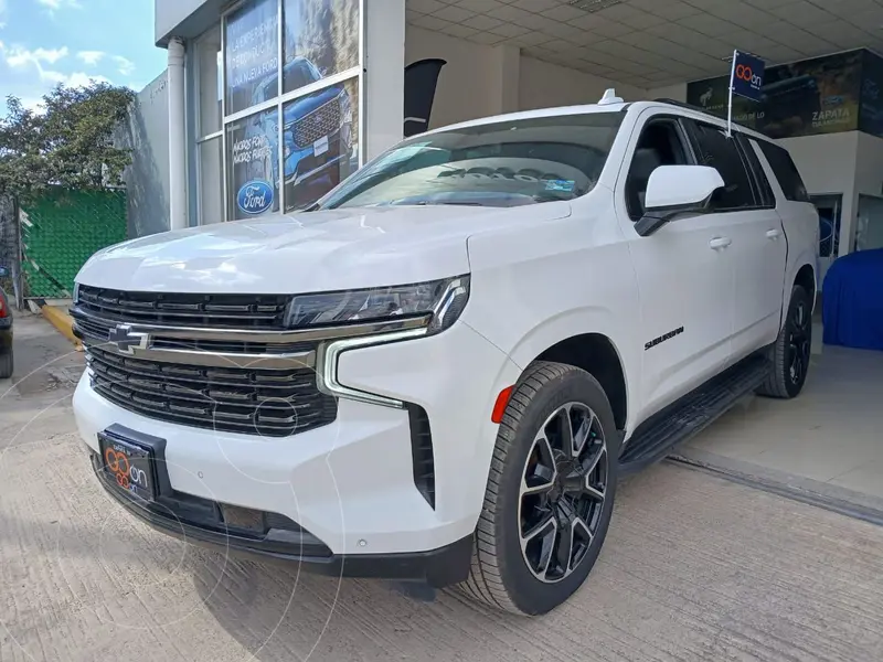 Foto Chevrolet Suburban RST usado (2021) color Blanco financiado en mensualidades(enganche $290,212 mensualidades desde $22,192)