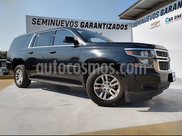 Chevrolet Suburban LT Piel Banca usado (2015) color Negro precio $520,000