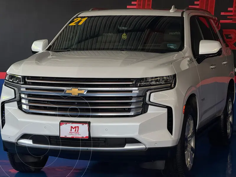 Foto Chevrolet Tahoe High Country usado (2021) color Blanco financiado en mensualidades(enganche $209,800)