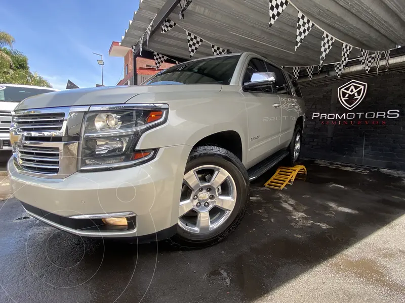 Foto Chevrolet Tahoe LT Piel Quemacocos usado (2015) color Champagne precio $389,900