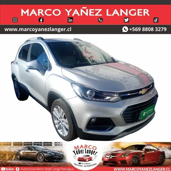 Foto Chevrolet Tracker 1.8L LT 4x4 Aut usado (2020) color Gris precio $9.690.000
