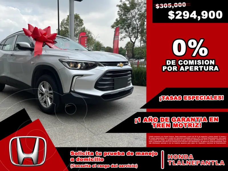 Foto Chevrolet Tracker LS Aut usado (2023) color plateado financiado en mensualidades(enganche $121,178 mensualidades desde $5,099)