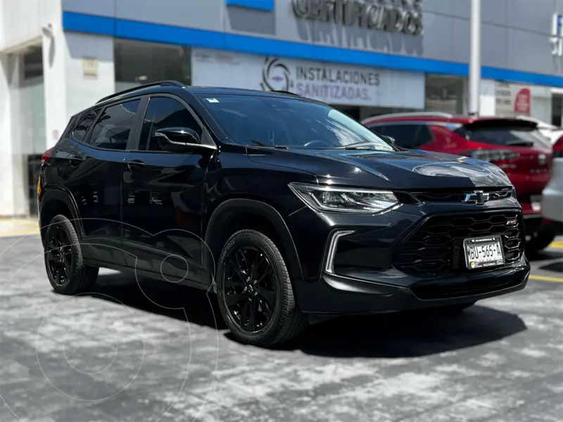 Foto Chevrolet Tracker RS usado (2024) color Negro financiado en mensualidades(enganche $131,610 mensualidades desde $8,769)