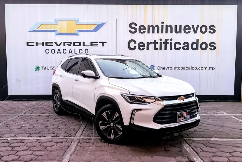 Foto Chevrolet Tracker Premier Aut usado (2022) color Blanco financiado en mensualidades(enganche $106,251 mensualidades desde $7,079)