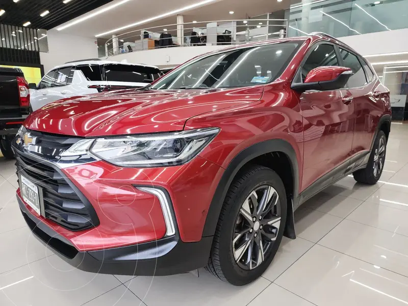 Foto Chevrolet Tracker Premier Aut usado (2023) color Rojo financiado en mensualidades(enganche $82,752 mensualidades desde $8,344)
