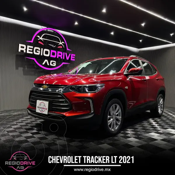 Foto Chevrolet Tracker LT Aut usado (2021) color Rojo Flama financiado en mensualidades(enganche $60,980 mensualidades desde $7,239)