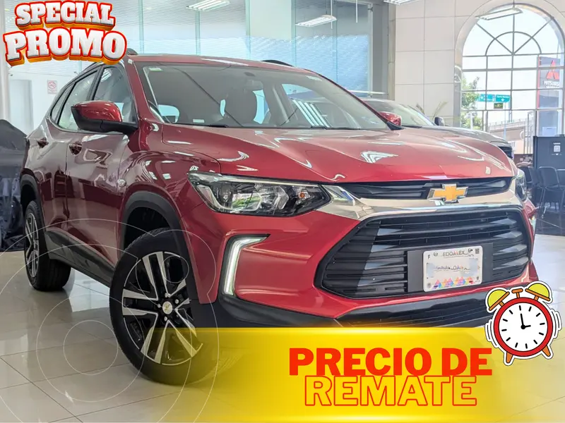 Foto Chevrolet Tracker LS usado (2024) color Rojo financiado en mensualidades(enganche $129,162 mensualidades desde $5,549)