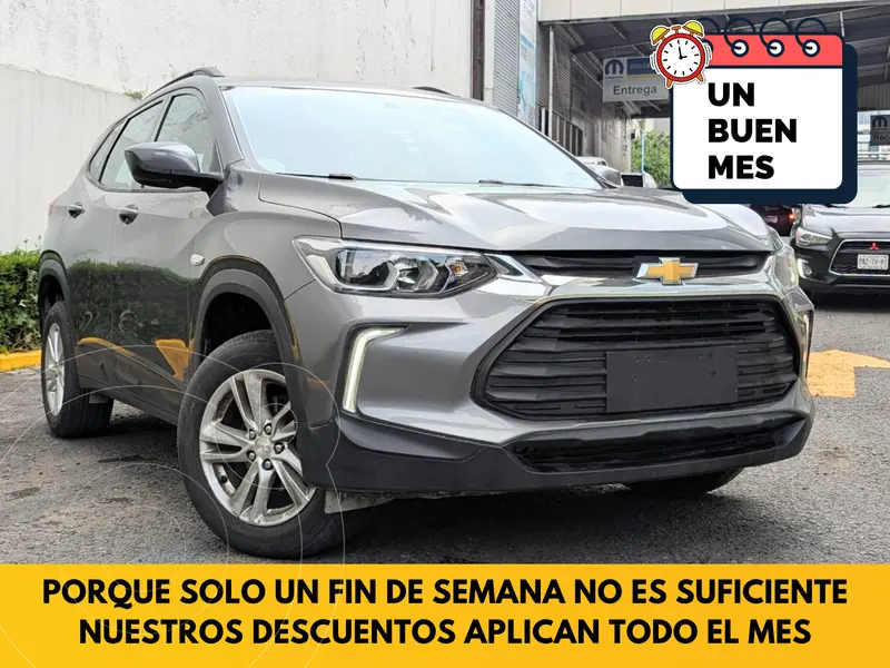 Foto Chevrolet Tracker LS Aut usado (2023) color Gris financiado en mensualidades(enganche $113,194 mensualidades desde $4,863)