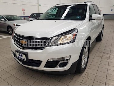 Foto venta Auto usado Chevrolet Traverse 5p LT V6/3.6 Aut 7/Pas (2016) color Blanco precio $375,000