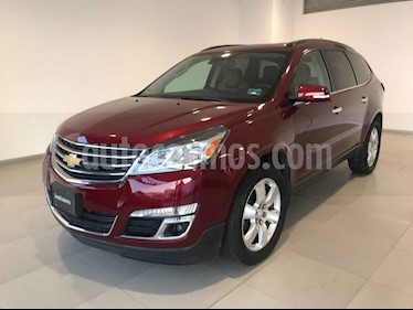 Foto venta Auto usado Chevrolet Traverse LT Piel (2016) color Rojo precio $336,000