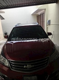 Chevrolet Traverse LT Piel usado (2013) color Rojo Tinto precio $230,000