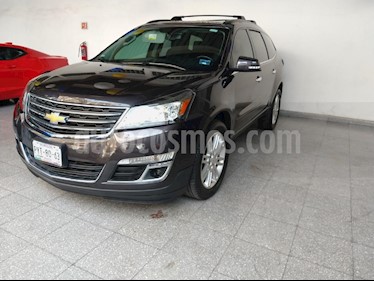 Foto venta Auto usado Chevrolet Traverse LT Piel (2015) color Gris precio $359,000