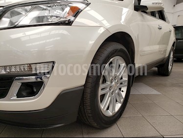 Foto venta Auto usado Chevrolet Traverse LT Piel (2014) color Blanco Diamante precio $335,000