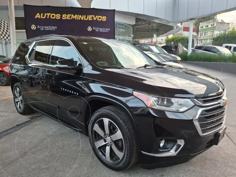 Foto Chevrolet Traverse LT 7 Pasajeros usado (2020) color Negro Grafito financiado en mensualidades(enganche $84,000 mensualidades desde $11,797)