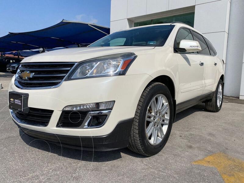 Foto Chevrolet Traverse LT Piel usado (2014) color Blanco financiado en mensualidades(enganche $106,750 mensualidades desde $10,690)