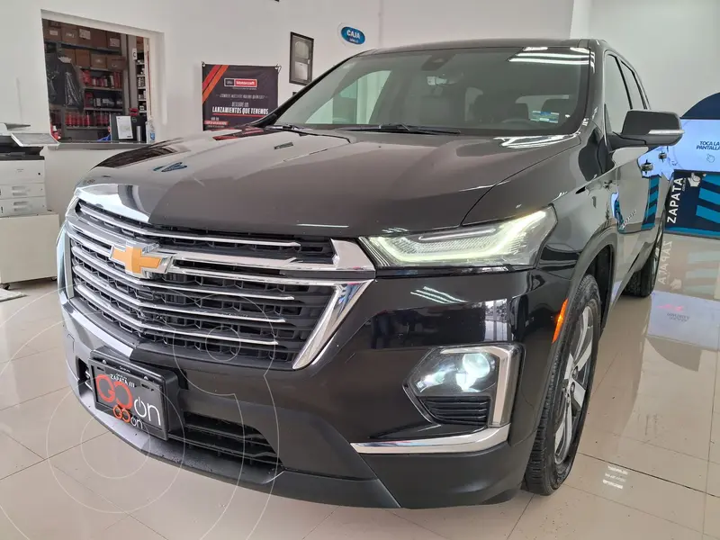 Foto Chevrolet Traverse LT 7 Pasajeros usado (2022) color Negro financiado en mensualidades(enganche $177,125 mensualidades desde $13,545)
