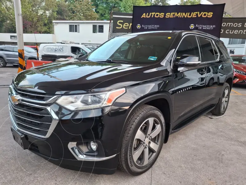 Foto Chevrolet Traverse LT 7 Pasajeros usado (2020) color Negro Grafito financiado en mensualidades(enganche $92,328 mensualidades desde $10,577)