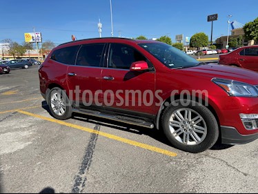 Chevrolet Traverse LT Piel usado (2014) color Rojo Tinto precio $255,000
