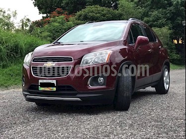 Chevrolet Trax LTZ usado (2015) color Rojo Tinto precio $190,000