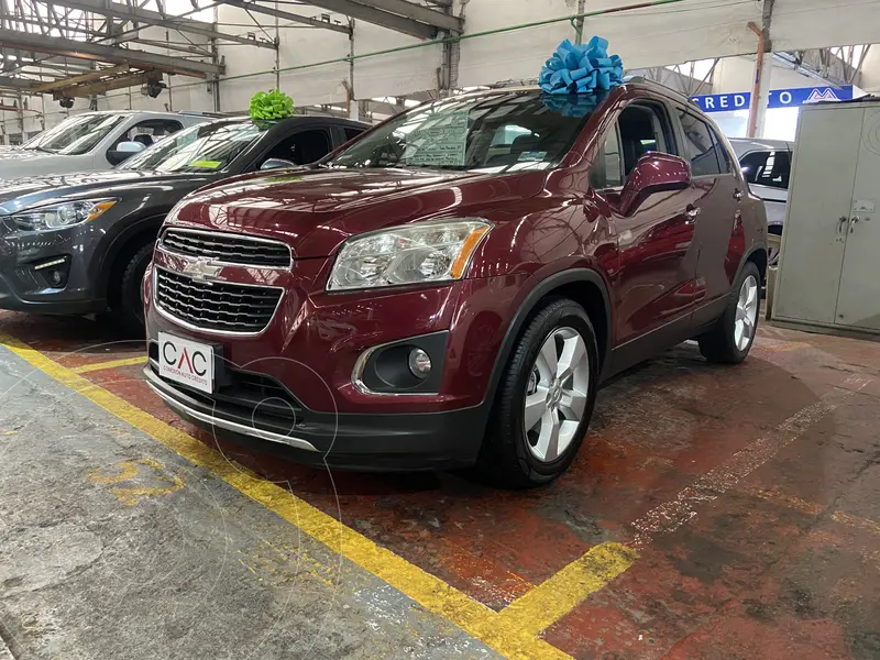Foto Chevrolet Trax LTZ usado (2014) color Rojo Tinto financiado en mensualidades(enganche $55,350 mensualidades desde $5,904)