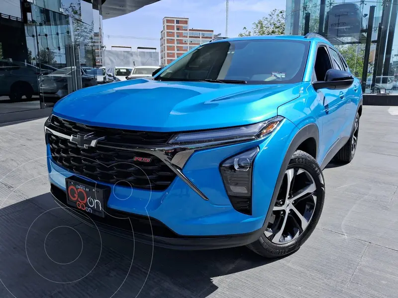 Foto Chevrolet Trax RS usado (2025) color Azul financiado en mensualidades(enganche $145,788 mensualidades desde $11,148)