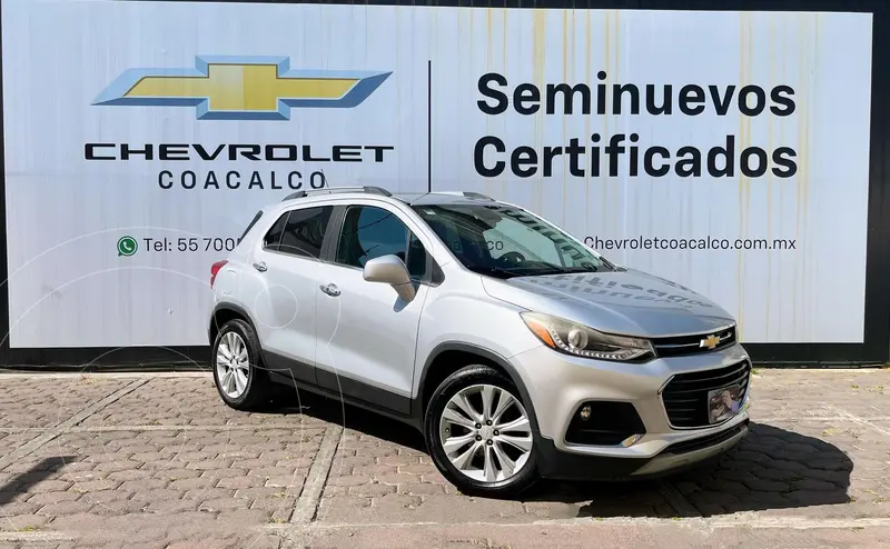Foto Chevrolet Trax Premier Aut usado (2017) color plateado precio $216,000