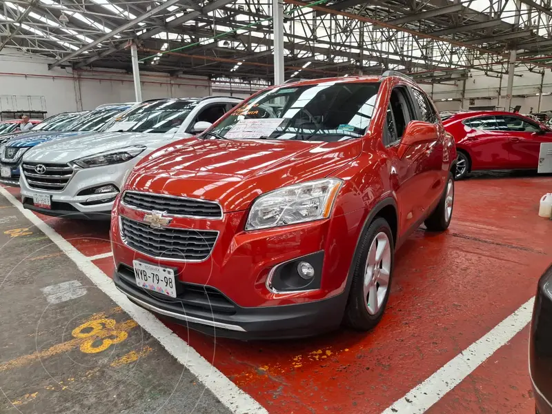 Foto Chevrolet Trax LTZ Turbo usado (2015) color Naranja Metalico financiado en mensualidades(enganche $58,000 mensualidades desde $4,200)