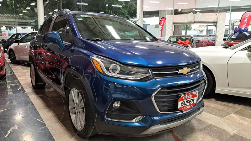 Foto Chevrolet Trax Premier Aut usado (2019) color Azul financiado en mensualidades(enganche $99,396 mensualidades desde $5,343)
