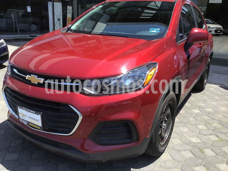 Chevrolet Trax LS usado (2018) color Vino Tinto precio $230,000