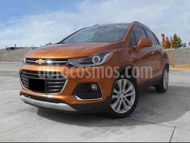 Foto venta Auto Seminuevo Chevrolet Trax Premier Aut (2017) color Naranja Metalico