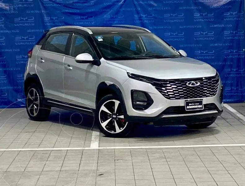 Foto Chirey Chirey Tiggo 2 Pro Luxury usado (2024) color plateado financiado en mensualidades(enganche $96,056 mensualidades desde $4,127)