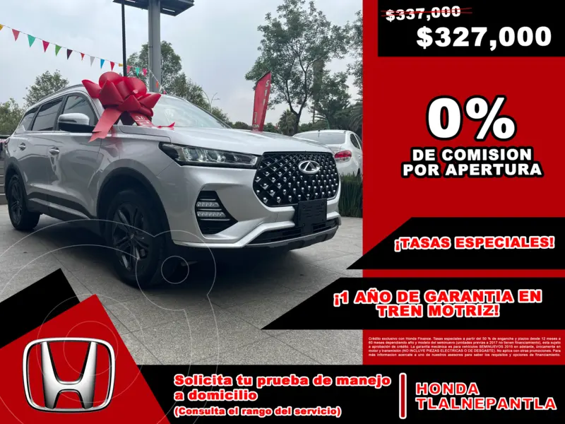 Foto Chirey Tiggo 7 Pro Comfort usado (2023) color plateado financiado en mensualidades(enganche $135,808 mensualidades desde $5,714)