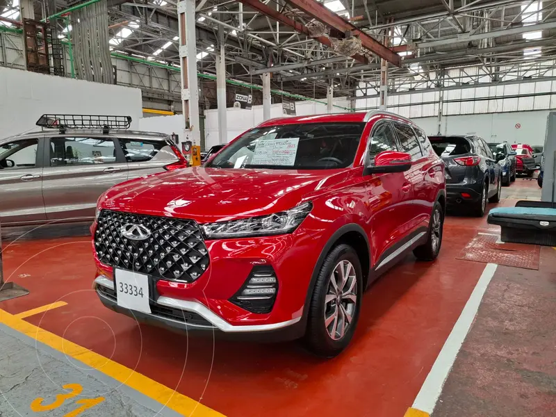 Foto Chirey Tiggo 7 Pro Premium usado (2023) color Rojo Aden financiado en mensualidades(enganche $99,000 mensualidades desde $8,900)